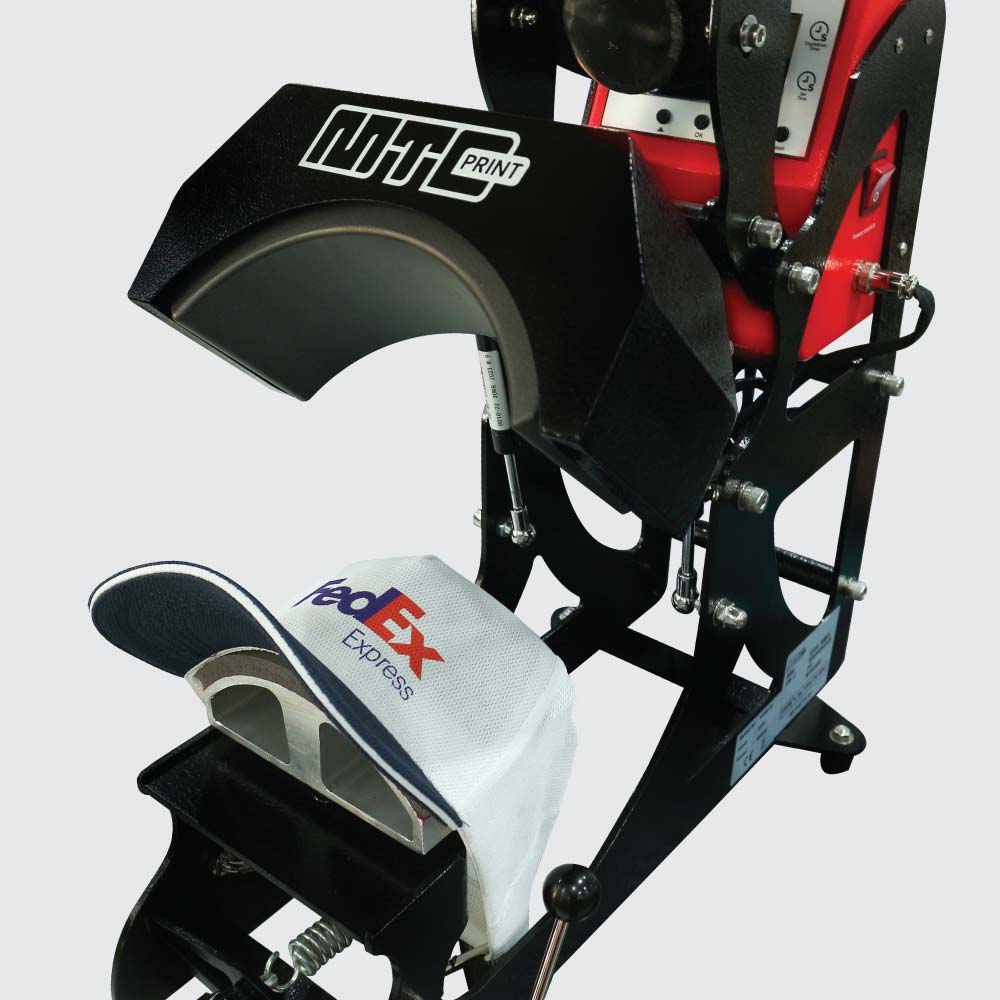 Cap and Flat Heat Press Sample